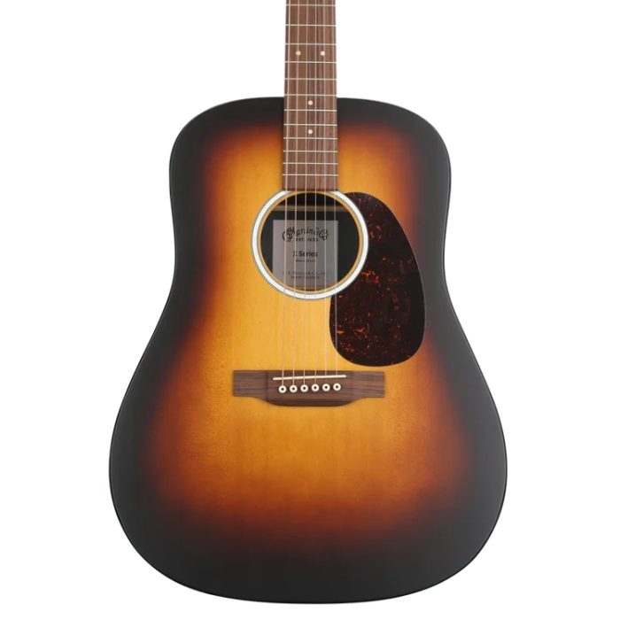 Martin D X E Macassar Ebony Sunburst Dreadnought Acoustic Electric Guitar