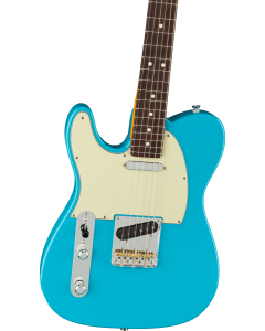 Fender American Professional II Telecaster Left-Handed. Rosewood Fingerboard, Miami Blue