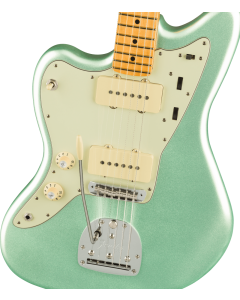 Fender American Professional II Jazzmaster Left-Handed. Maple Fingerboard, Mystic Surf Green