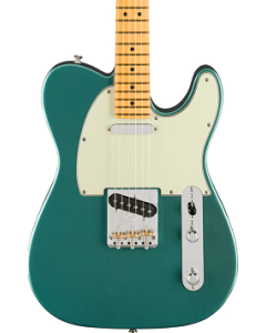 Fender American Professional Classic Telecaster Electric Guitar. Maple Fingerboard, Faded Sherwood Green Metallic TGF33