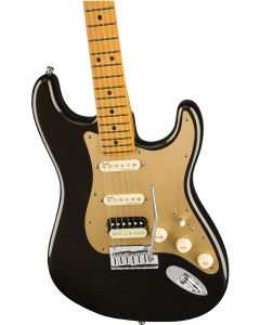 Fender American Ultra Stratocaster HSS Electric Guitar. Maple FB, Texas Tea