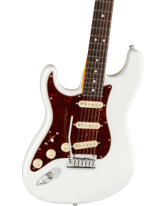 Fender American Ultra Stratocaster Left-Handed. Rosewood Fingerboard, Arctic Pearl