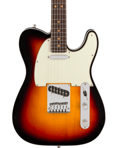 Fender American Ultra Luxe Vintage '60s Custom Telecaster Electric Guitar. Rosewood Fingerboard, 3-Color Sunburst
