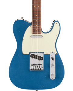 Fender American Ultra Luxe Vintage '60s Custom Telecaster Electric Guitar. Rosewood Fingerboard, Lake Placid Blue TGF33