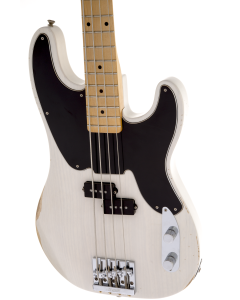 Fender Mike Dirnt Road Worn Precision Bass. Maple FB, White Blonde