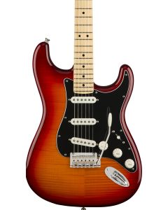 Fender Player Stratocaster Electric Guitar. Plus Top, Maple FB, Aged Cherry Burst