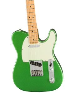 Fender Player Plus Telecaster Electric Guitar Maple Fingerboard, Cosmic Jade