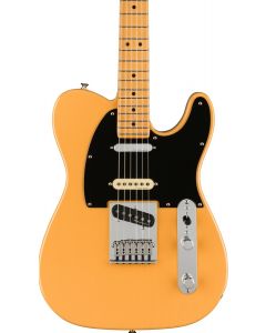 Fender Player Plus Nashville Telecaster Electric Guitar Maple Fingerboard, Butterscotch Blonde