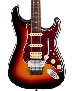 Fender Player II Modified Stratocaster HSS Electric Guitar.  Floyd Rose, Rosewood Fingerboard, 3-Color Sunburst TGF33