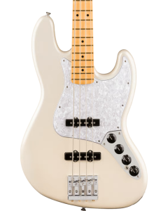 Fender Player II Modified Active Jazz Electric Bass, Maple Fingerboard, Olympic Pearl