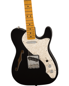 Fender Vintera II 60s Telecaster Thinline Electric Guitar. Maple Fingerboard, Black