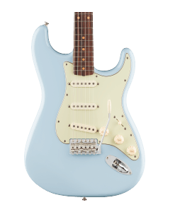Fender Vintera III Early '60s Stratocaster Electric Guitar. Rosewood Fingerboard, Sonic Blue