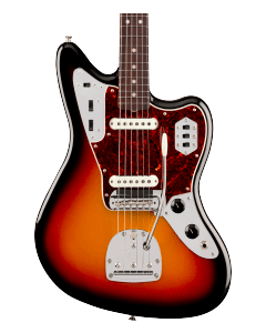 Fender Vintera III Mid '60s Jaguar Electric Guitar. Rosewood Fingerboard, 3-Color Sunburst