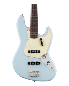 Fender Vintera III Early '60s Jazz Electric Bass. Rosewood Fingerboard, Sonic Blue