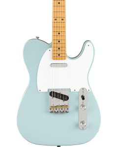 Fender Vintera '50s Telecaster Electric Guitar. Maple FB, Sonic Blue