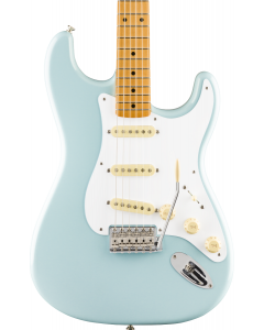 Fender Vintera '50s Stratocaster Electric Guitar. Maple FB, Sonic Blue