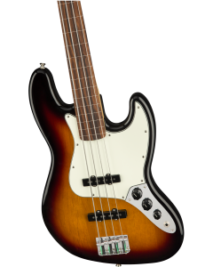 Fender Player Fretless Jazz Bass. Pau Ferro FB, 3-Color Sunburst