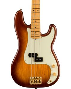 Fender 75th Anniversary Commemorative Precision Bass. Maple Fingerboard, 2-Color Bourbon Burst