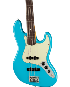 Fender American Professional II Jazz Bass. Rosewood Fingerboard, Miami Blue