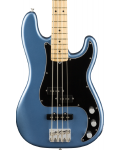 Fender American Performer Precision Bass. Maple FB, Satin Lake Placid Blue