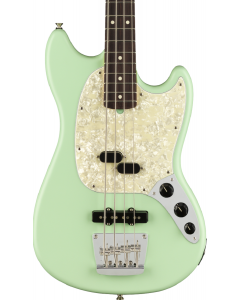 Fender American Performer Mustang Bass. Rosewood FB, Satin Surf Green