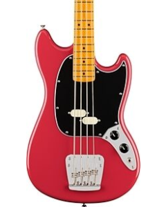 Fender American Professional Classic Mustang Electric Bass. Maple Fingerboard, Faded Dakota Red