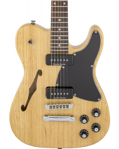Fender Jim Adkins JA-90 Telecaster Thinline Electric Guitar. Laurel FB, Natural