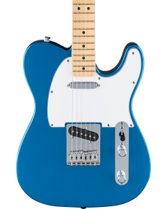 Fender Standard Telecaster Electric Guitar. Maple Fingerboard, White Pickguard, Aqua Marine Metallic