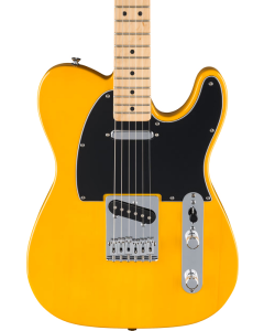 Fender Standard Telecaster Electric Guitar. Maple Fingerboard, Black Pickguard, Butterscotch Blonde TGF33