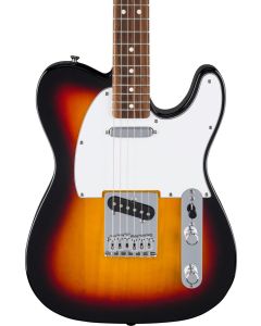 Fender Standard Telecaster Electric Guitar. Laurel Fingerboard, White Pickguard, 3-Color Sunburst