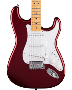 Fender Standard Stratocaster Electric Guitar. Maple Fingerboard, White Pickguard, Candy Cola TGF33