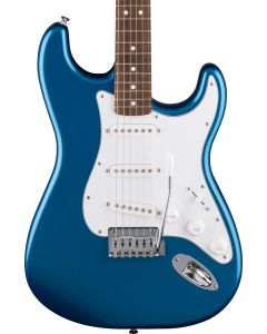 Fender Standard Stratocaster Electric Guitar. Laurel Fingerboard, White Pickguard, Aqua Marine Metallic