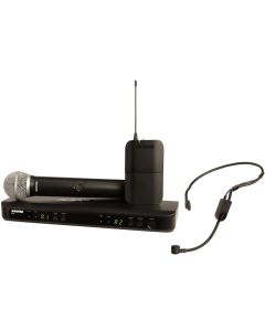 Shure BLX1288/PGA31-H11 Wireless Combo System with PG58 Handheld PGA31 Headset. H11 Band