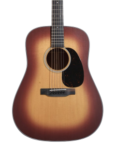 Martin D-18 Acoustic Guitar. Satin Amberburst w/HS