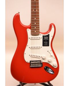 Fender Player Stratocaster Pau Ferro Fingerboard Electric Guitar Sonic Red