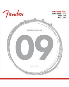 Fender 350L Stainless Steel Electric Guitar Strings Light 9-42