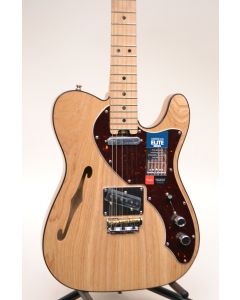 Fender American Elite Telecaster Thinline Maple Fingerboard Electric Guitar Natural