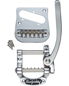 Bigsby B5 Telecaster Modification Vibrato Kit, Polished Aluminum