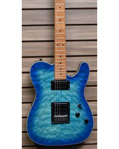 Schecter PT Pro Trans Blue Burst (2019 Demo Model)   SN0676