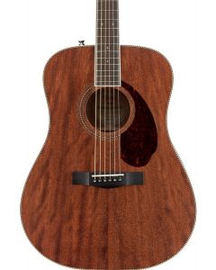 Fender PM-1 Dreadnought Acoustic Guitar. Ovangkol FB, All-Mahogany w/case