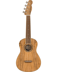 Fender Zuma Exotic Concert Ukulele, Walnut Fingerboard, Spalted Maple TGF33