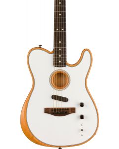 Fender Acoustasonic Player Telecaster Acoustic-Electric Guitar Arctic White