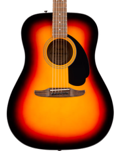 Fender California Standard Redondo CE Acoustic Guitar. Spruce Top, Black Pickguard, 3-Color Sunburst