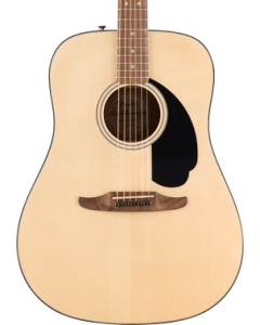 Fender California Standard Redondo CE Acoustic Guitar. Spruce Top, Black Pickguard, Natural