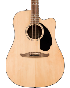 Fender California Standard Redondo Acoustic Guitar. Spruce Top, Black Pickguard, Natural