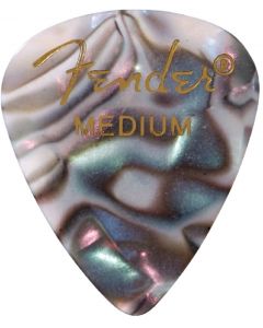 Fender 351 Shape Premium Picks, Abalone Medium 12 Pack