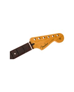 Fender Satin Roasted Maple Fat Stratocaster Neck, 22 Medium Jumbo Frets, 9.5", Rosewood, U Shape