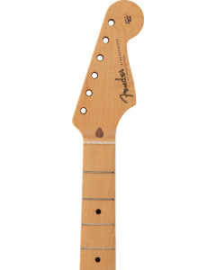 Fender Made in Japan Traditional II 50's Stratocaster Neck, 21 Vintage Frets, 9.5" Radius, U Shape, Maple