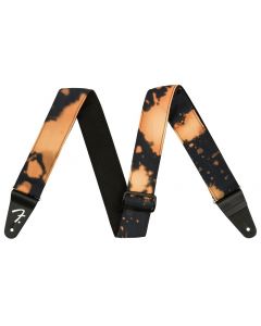 Fender Tie Dye Acid Wash Strap, Black