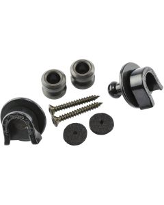 Fender Strap Locks And Buttons Set - Black